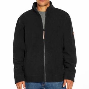 Orvis Full Zip-Ip Heavyweight Fleece Black Jacket Men’s Medium